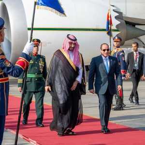 ولي العهد السعودي والرئيس المصري