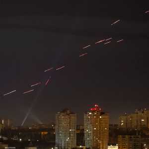 مسيرات روسية في سماء كييف - أرشيفية