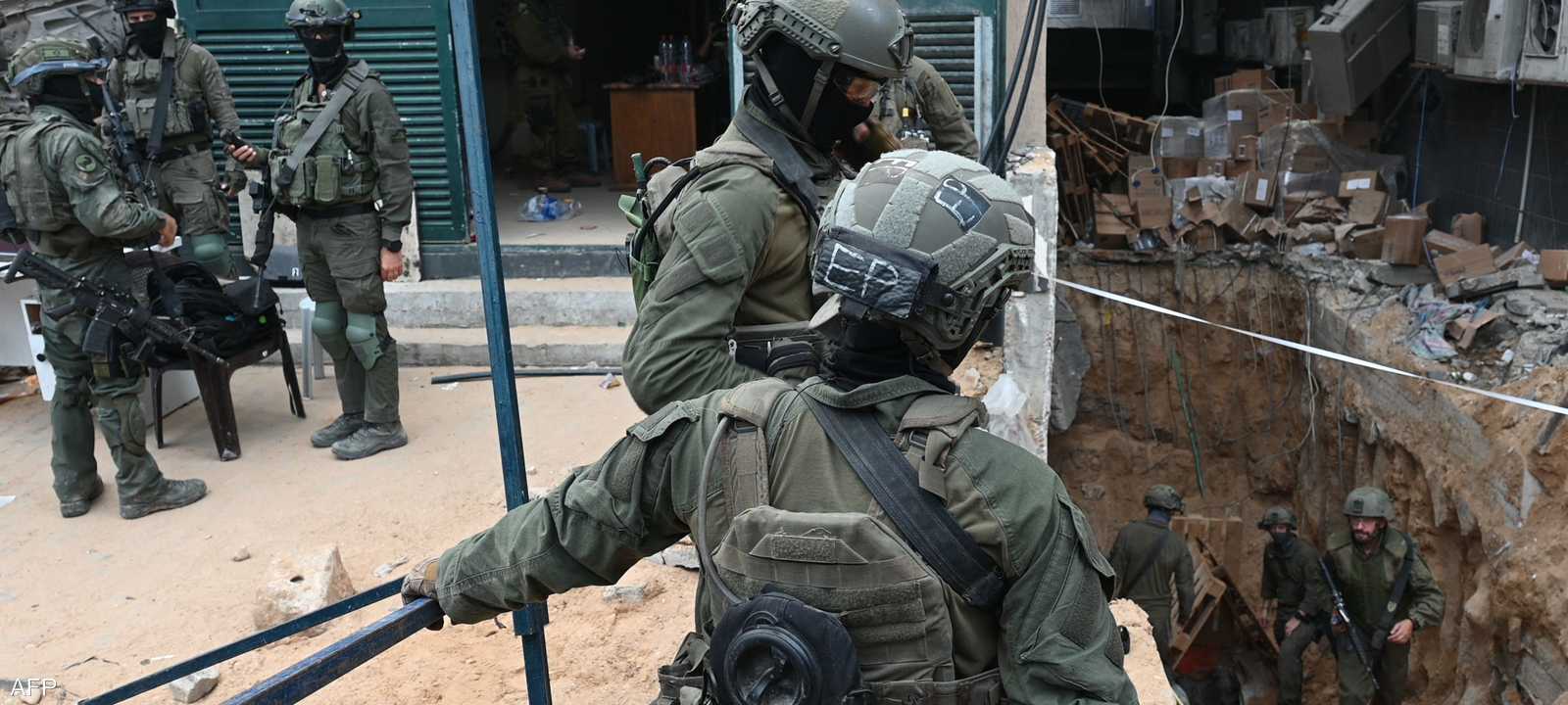 الجيش الإسرائيلي خلال محاصرة مستشفى الشفاء في غزة