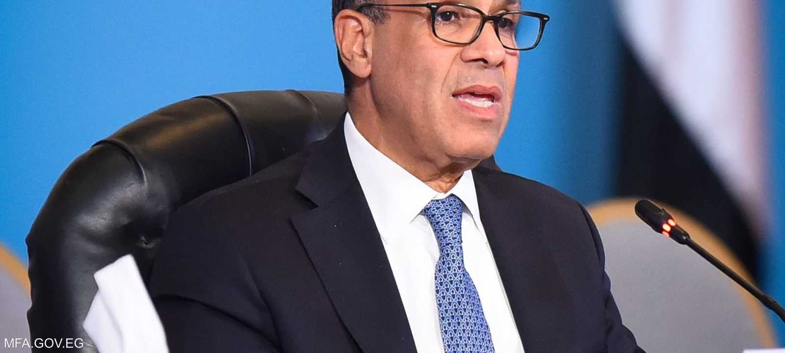 وزير الخارجية المصري بدر عبد العاطي