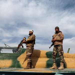 عناصر من الفصائل السورية المسلحة