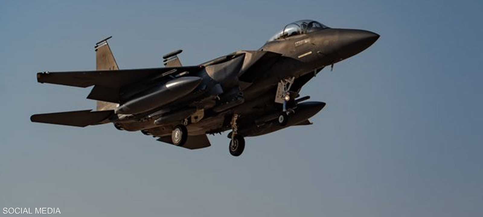 مقاتلة أميركية تابعة للقيادة الوسطى