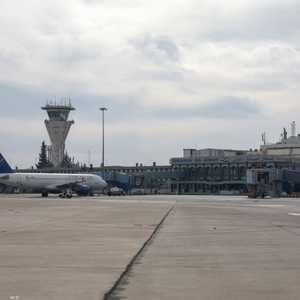 جانب من مطار دمشق الدولي