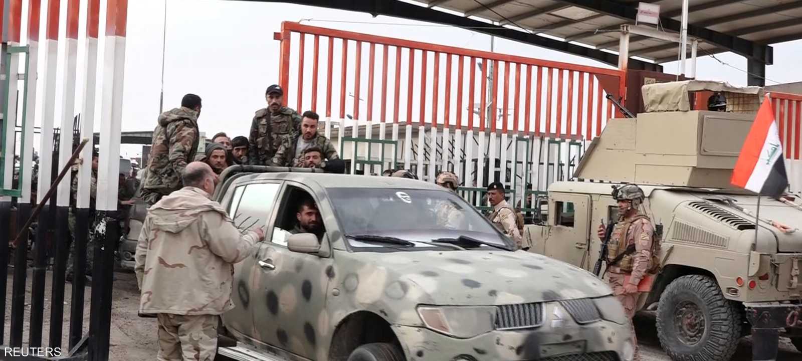 قوات سورية تعبر إلى العراق - أرشيفية