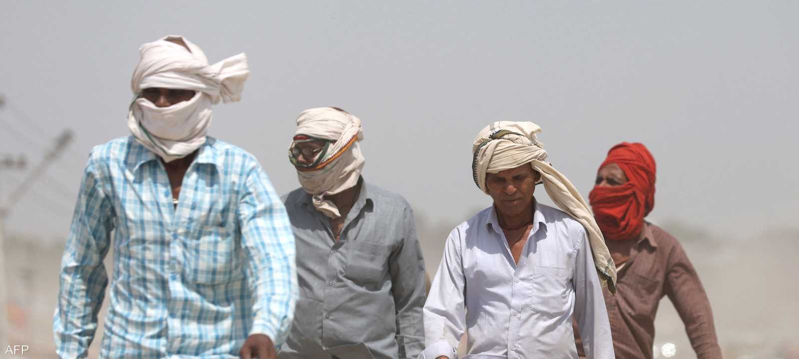 درجة الحرارة في الهند في 2024 هي الأعلى منذ 1901