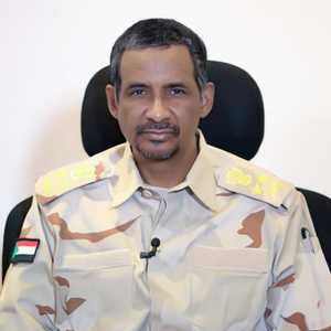 قائد قوات الدعم السريع السودانية محمد حمدان دقلو