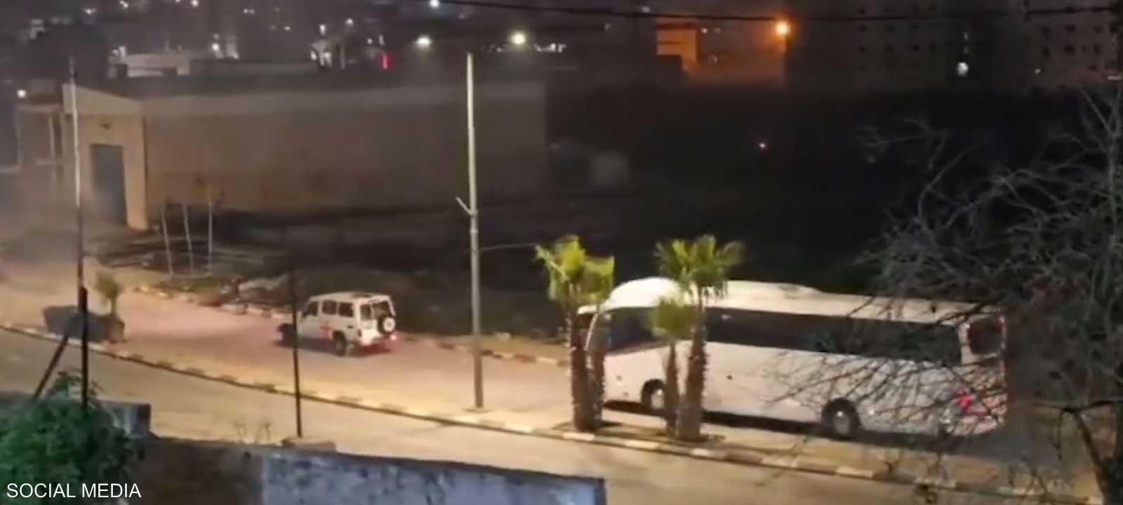 حافة تقلّ أسرى فلسطينيين أفرج عنهم -أرشيفية-