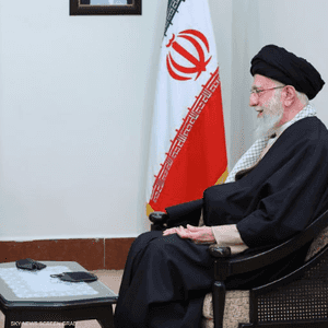 جانب من اللقاء الذي جمع خامنئي بقادة حماس