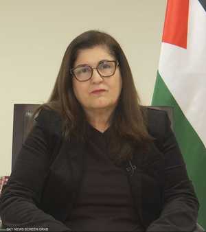 وزيرة الخارجية الفلسطينية، فارسين أغابكيان شاهين