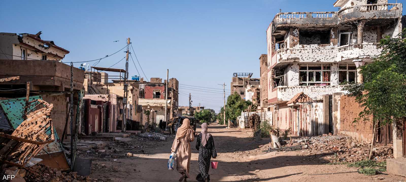 تسببت الحرب في السودان بدمار هائل