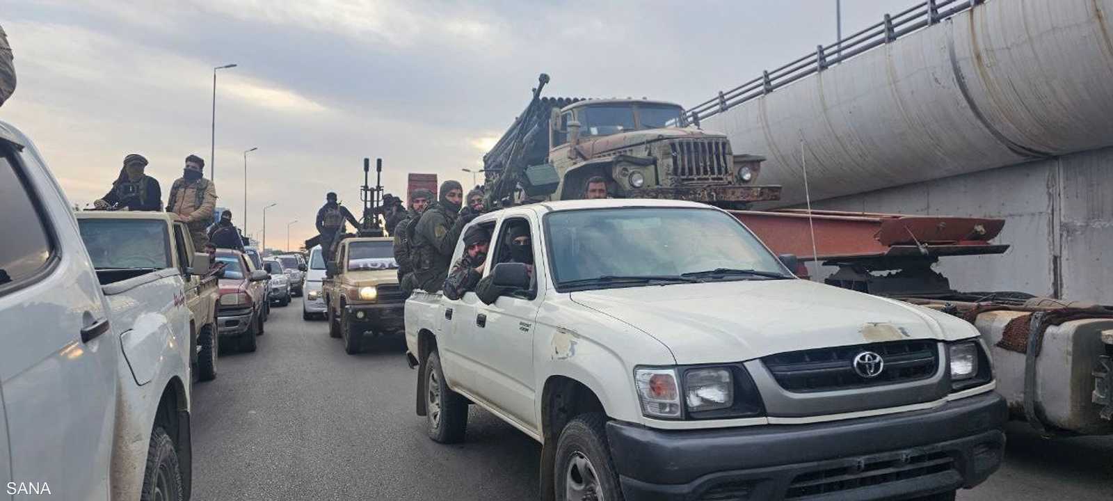 أرتال تابعة لوزارة الدفاع السورية تدخل بانياس