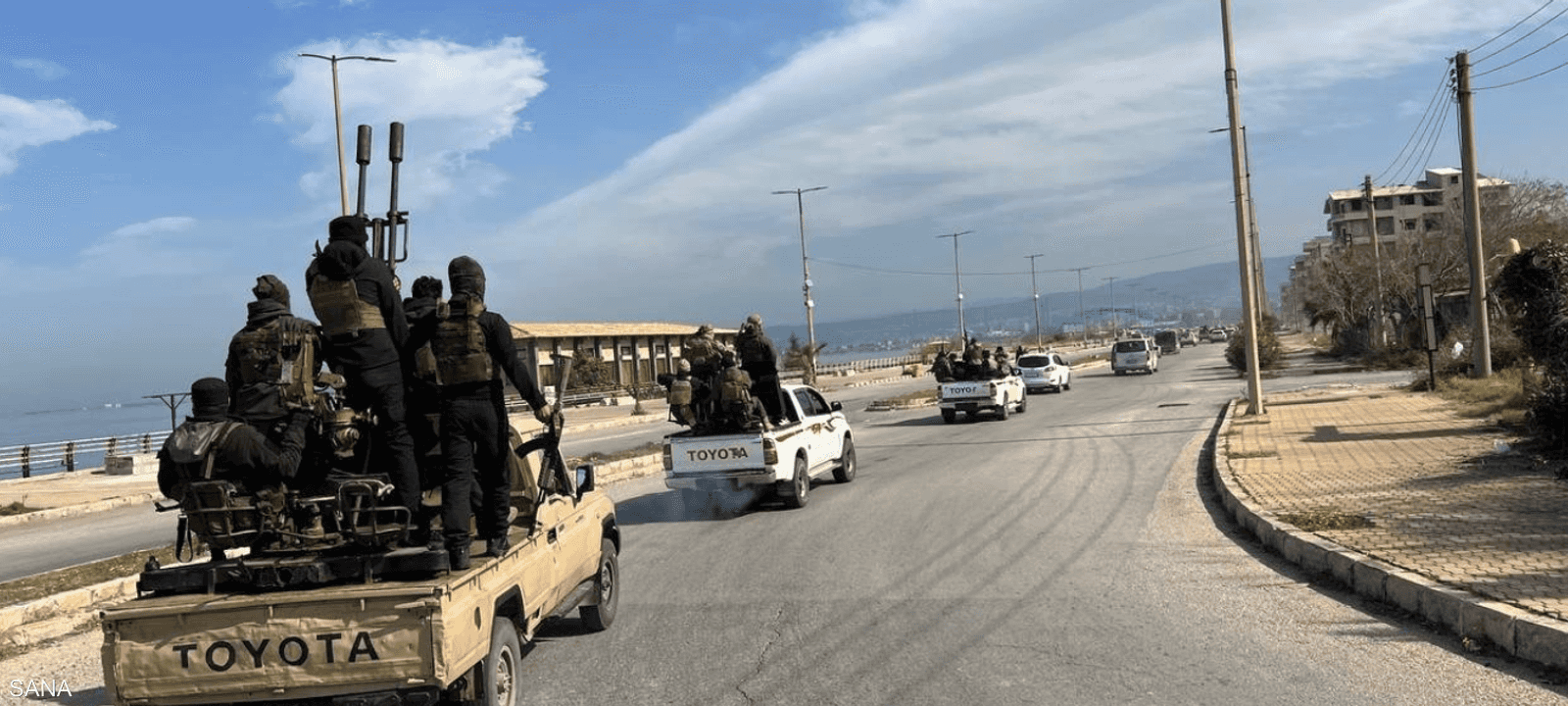 قوات من وزارة الدفاع السورية في طرطوس