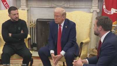 زيلينسكي يشكر ترامب على استعداده لدعم أوكرانيا