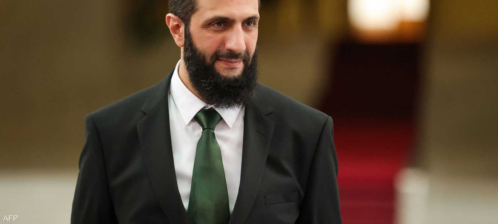 أحمد الشرع في القصر الرئاسي في دمشق