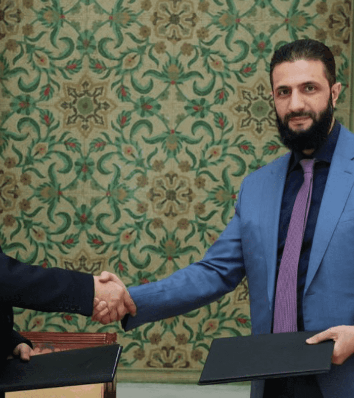 أحمد الشرع ومظلوم عبدي - ارشيف