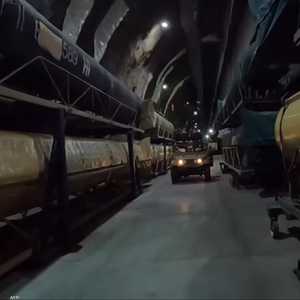 قاعدة صواريخ إيرانية تحت الأرض_أرشيف