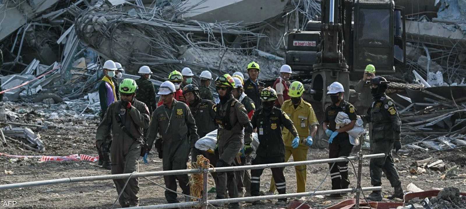 ضرب زلزال بقوة 7,7 درجات مدينة ماندالاي في وسط ميانمار