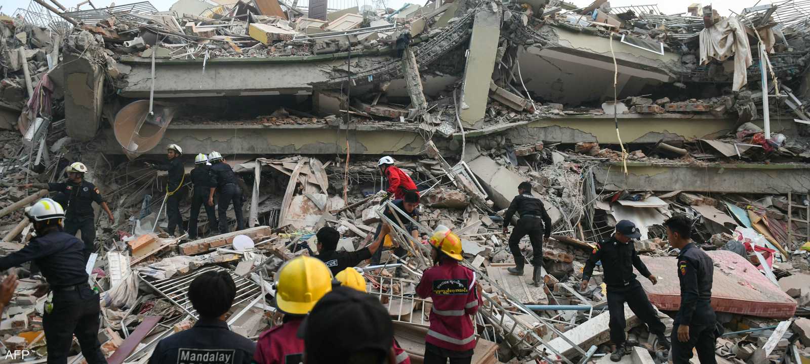 ارتفاع حصيلة قتلى زلزال ميانمار