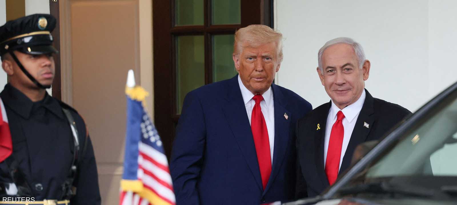 نتنياهو التقى ترامب في البيت الأبيض الإثنين