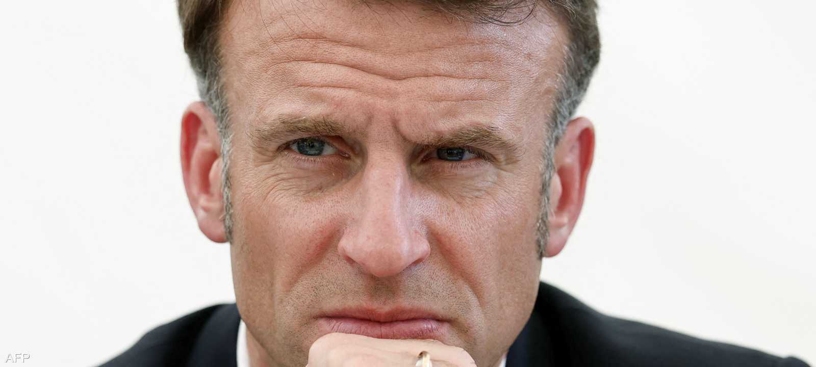 الرئيس الفرنسي إيمانويل ماكرون