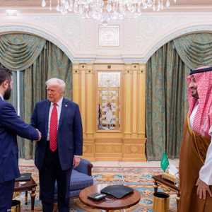 الشرع التقى ترامب في الرياض