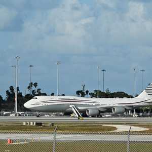 طائرة بوينغ 747 قطرية - أرشيفية