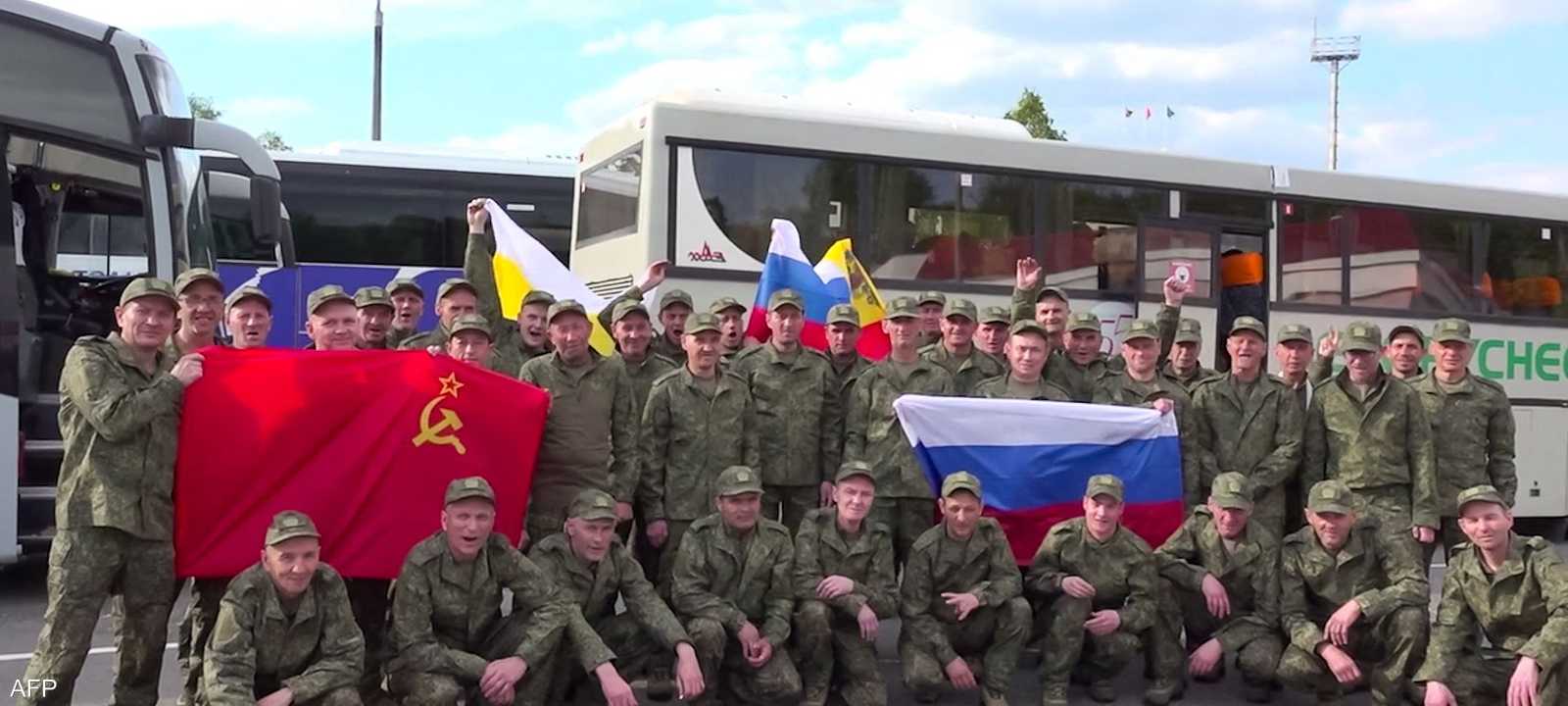 أسرى حرب روس محررون