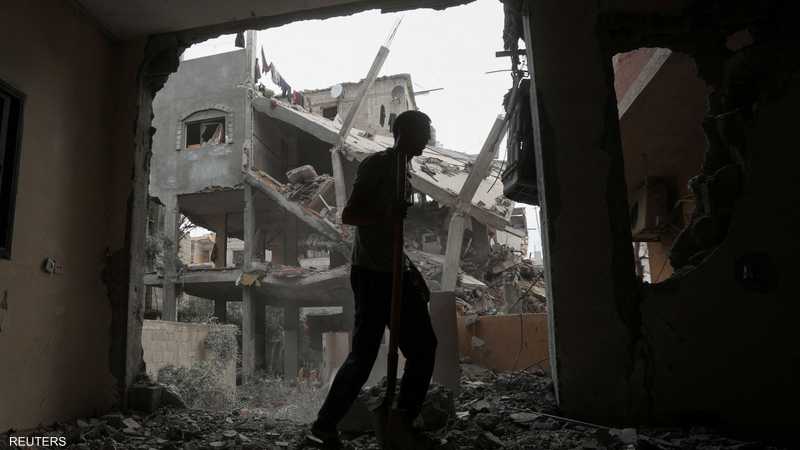 دمار واسع في قطاع غزة.. أرشيفية