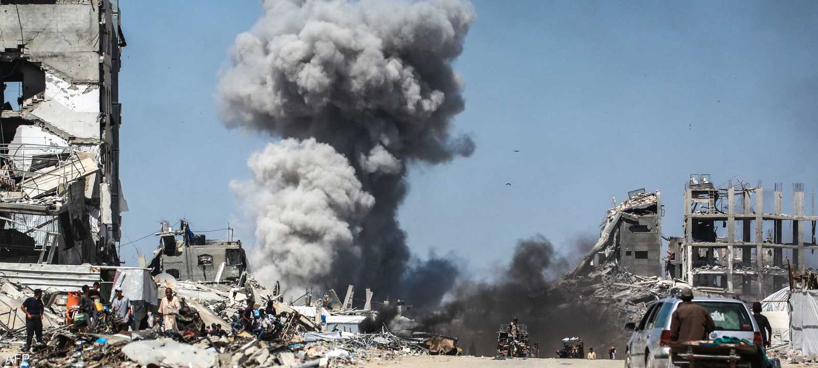 تواصل إسرائيل قصفها على قطاع غزة