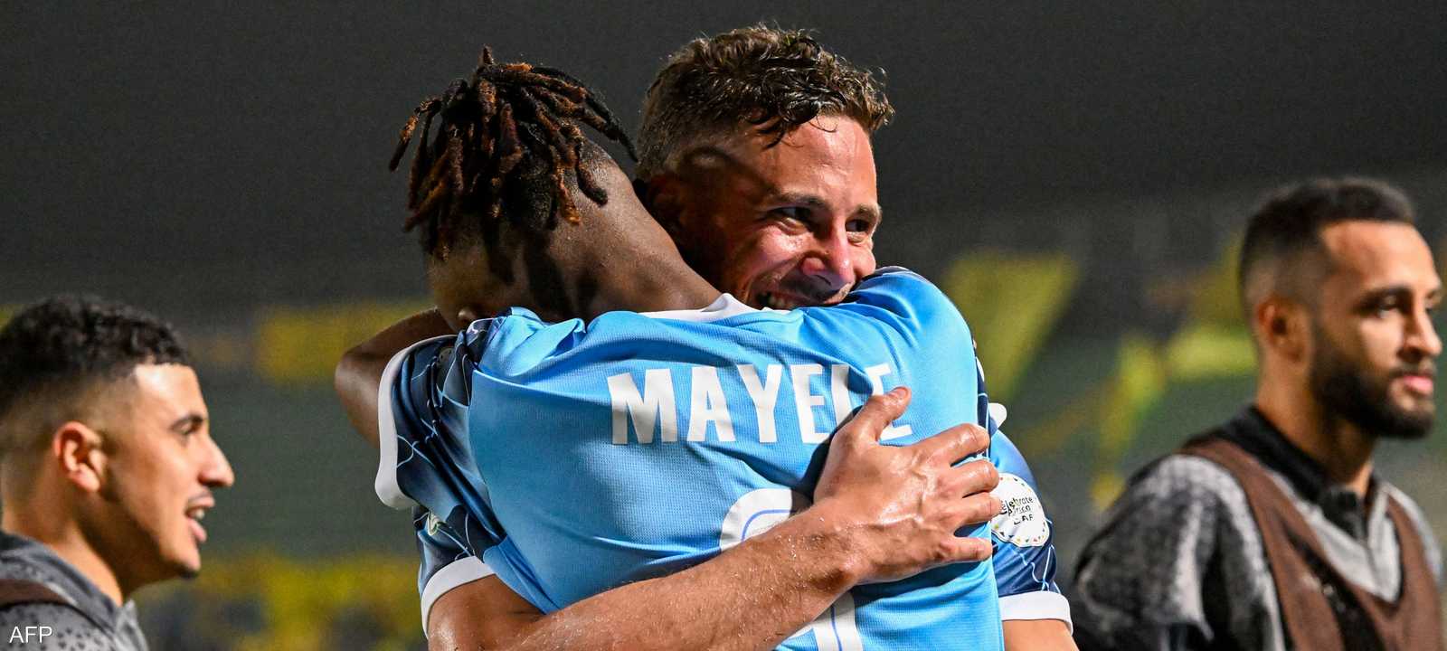 فرحة عارمة للاعبي بيراميدز بعد تتويجهم أبطالا لأفريقيا