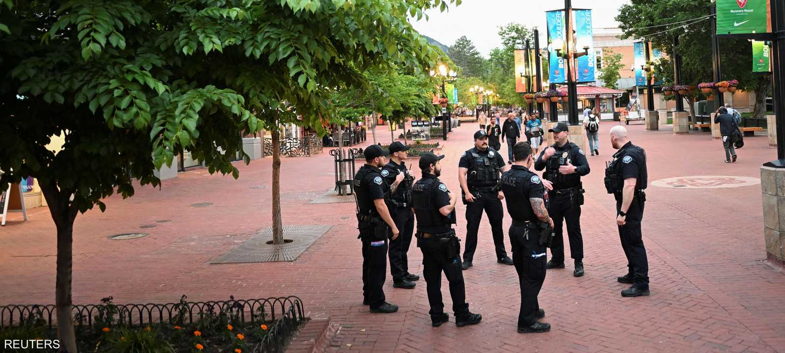 الشرطة في موقع الهجوم