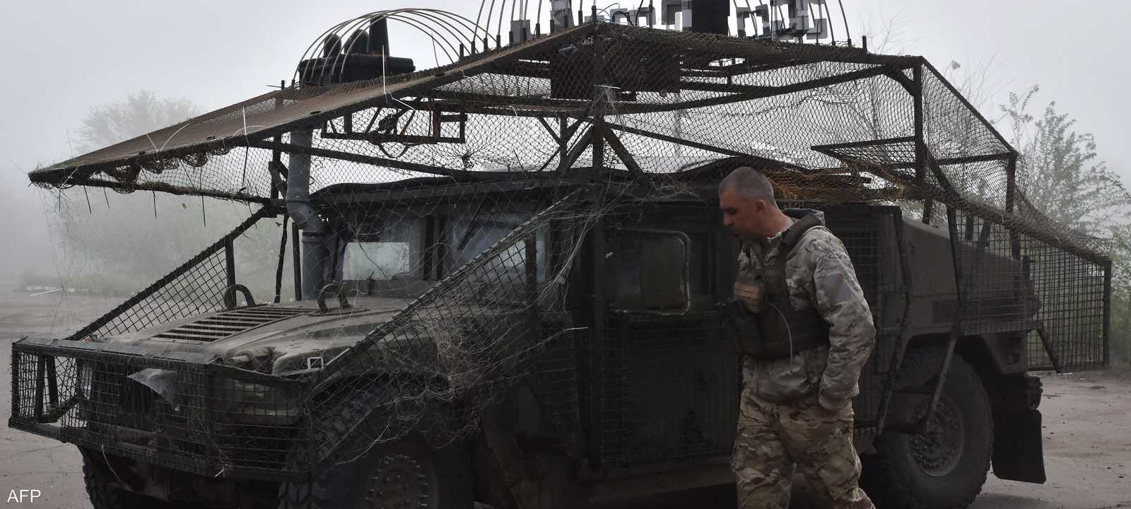 أرشيفية لجندي في الجيش الأوكراني