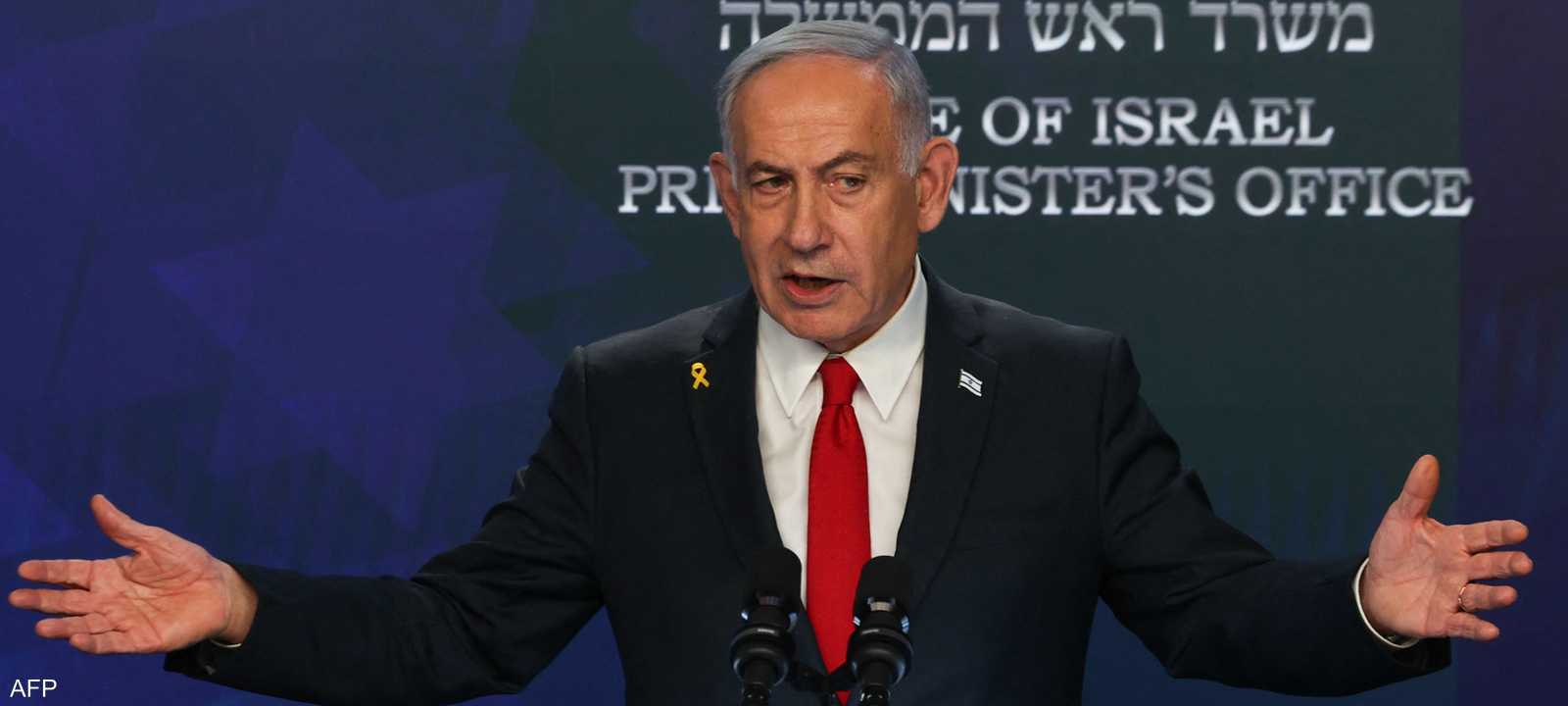 رئيس الوزراء الإسرائيلي بنيامين نتنياهو