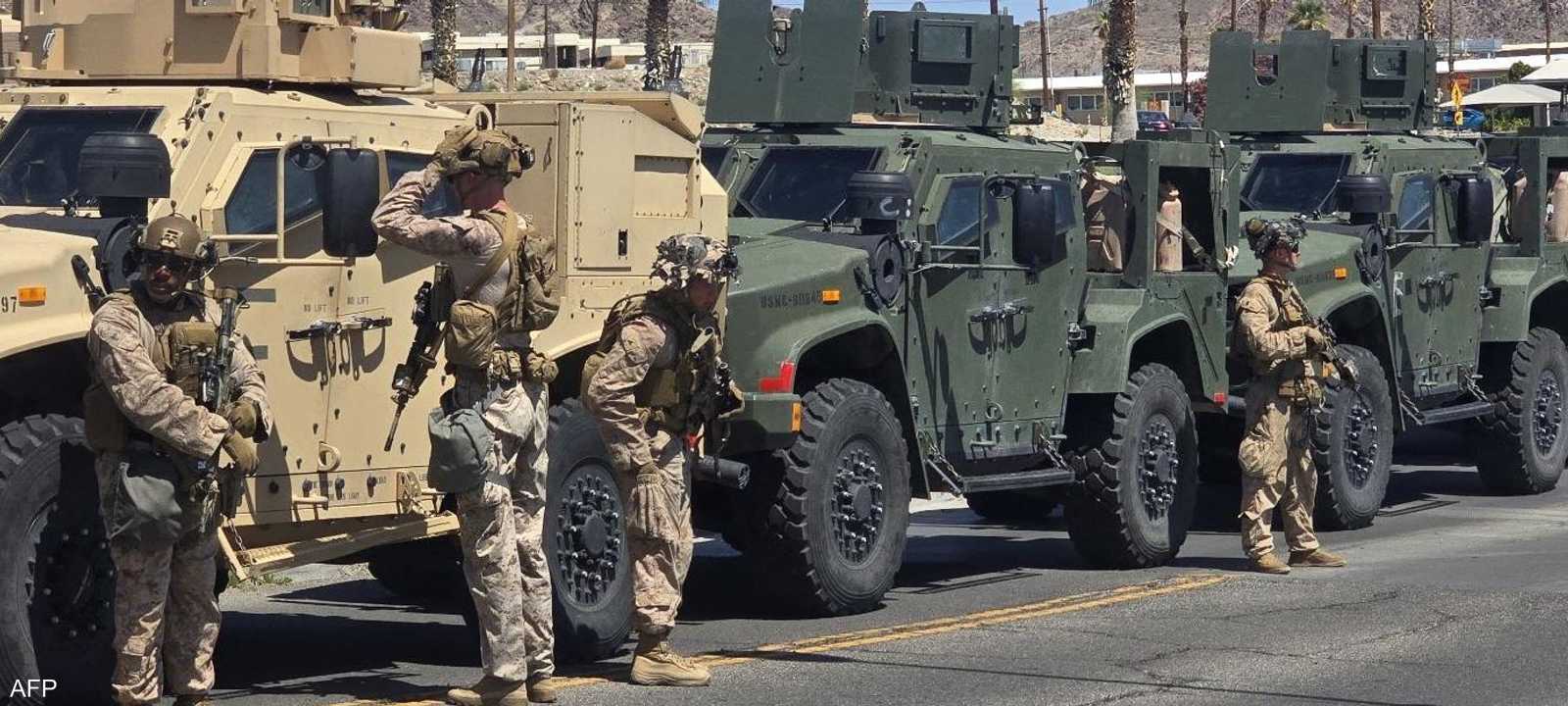 كاليفورنيا تطلب من المحكمة منع نشر قوات عسكرية في لوس أنجلوس