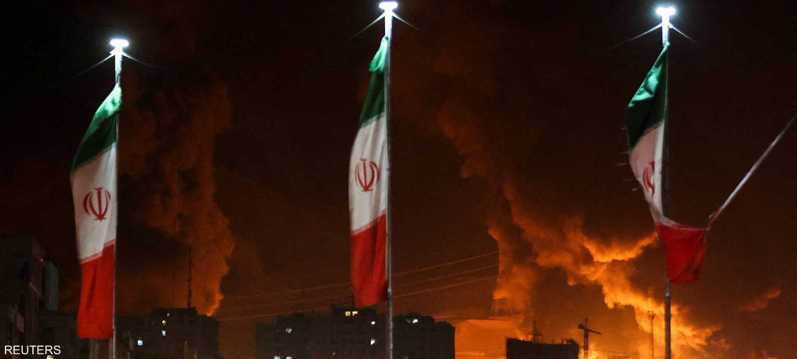 إسرائيل شنت عشرات الغارات على إيران