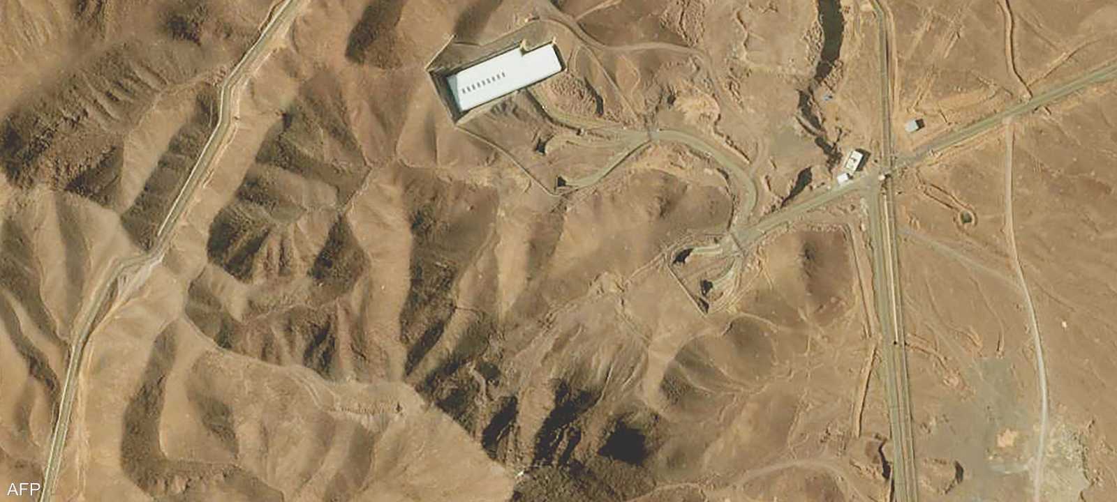 صور من الأقمار الصناعية لمنشأة فوردو