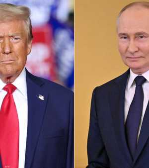 فلاديمير بوتين ودونالد ترامب
