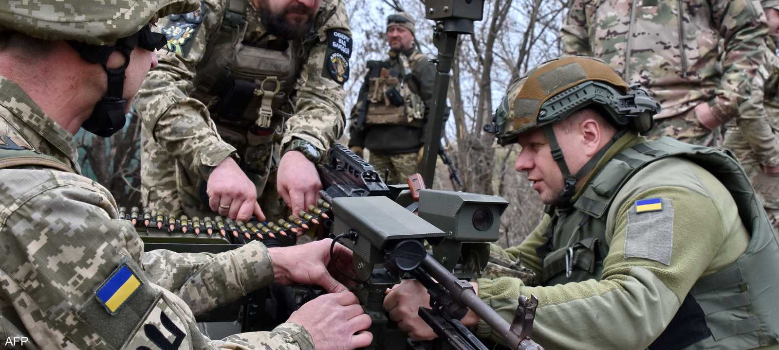 أرشيفية لجنود في الجيش الأوكراني