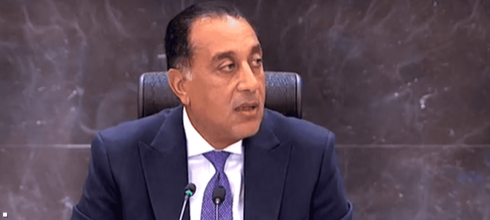 رئيس مجلس الوزراء المصري مصطفى مدبولي