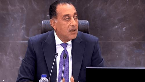 رئيس مجلس الوزراء المصري مصطفى مدبولي