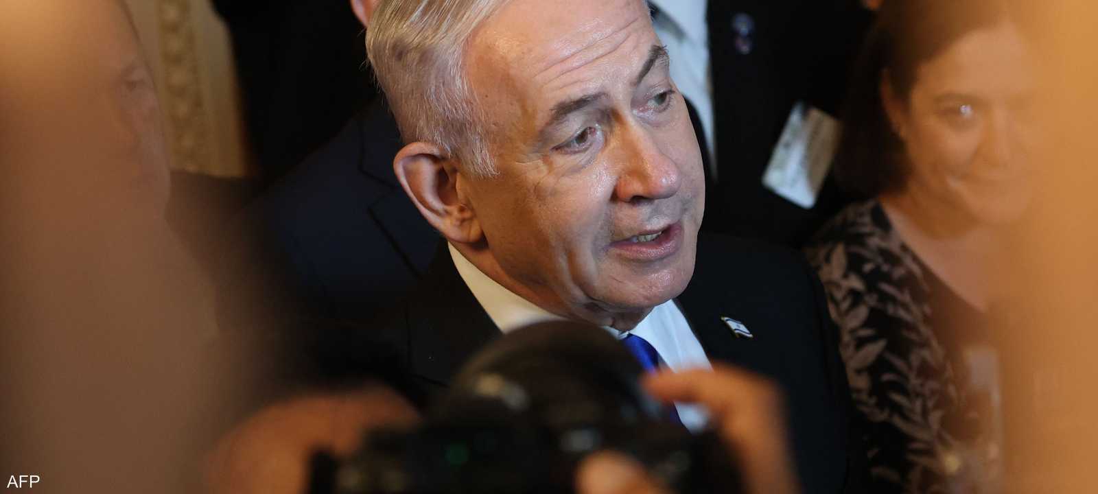 رئيس الوزراء الإسرائيلي بنيامين نتنياهو