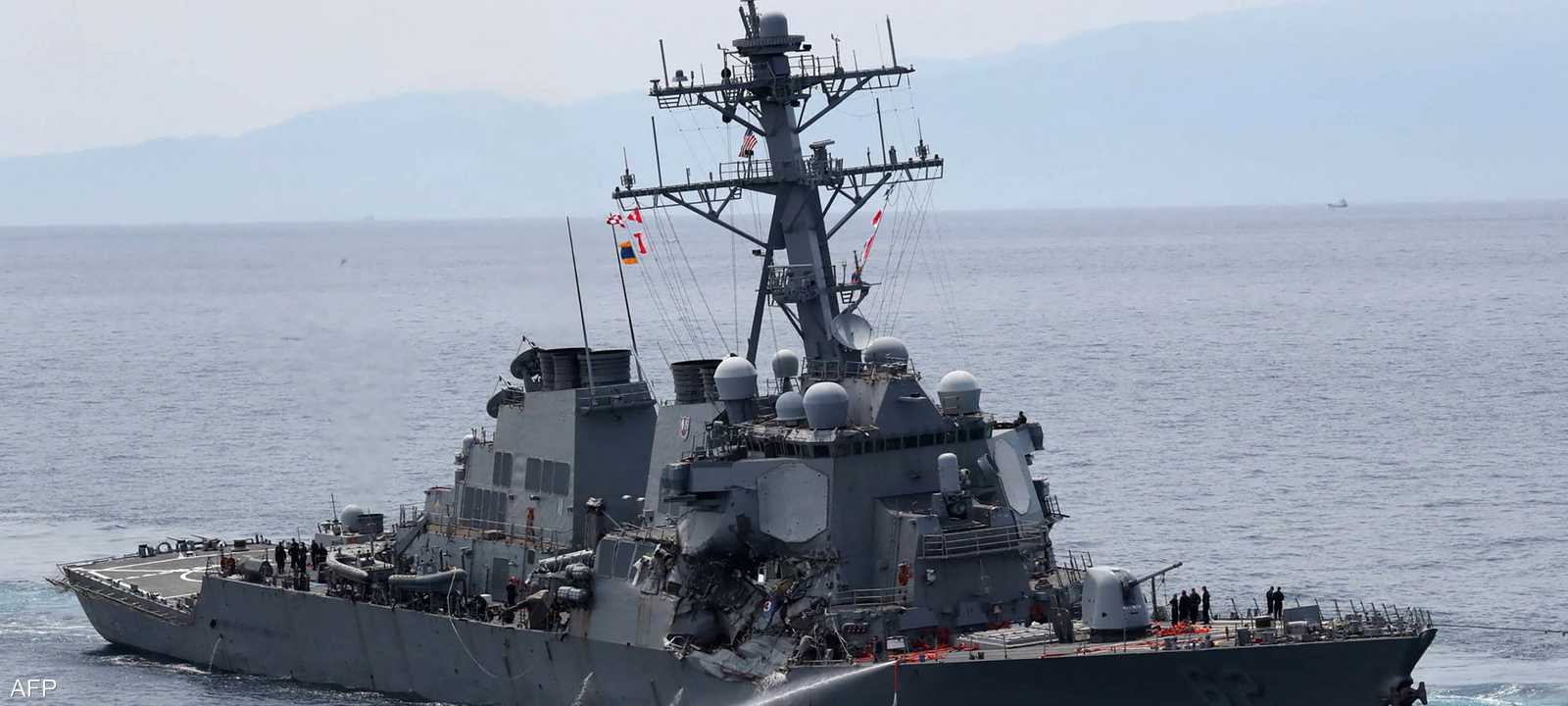 المدمرة الأميركية فيتزجيرالد (أرشيفية)