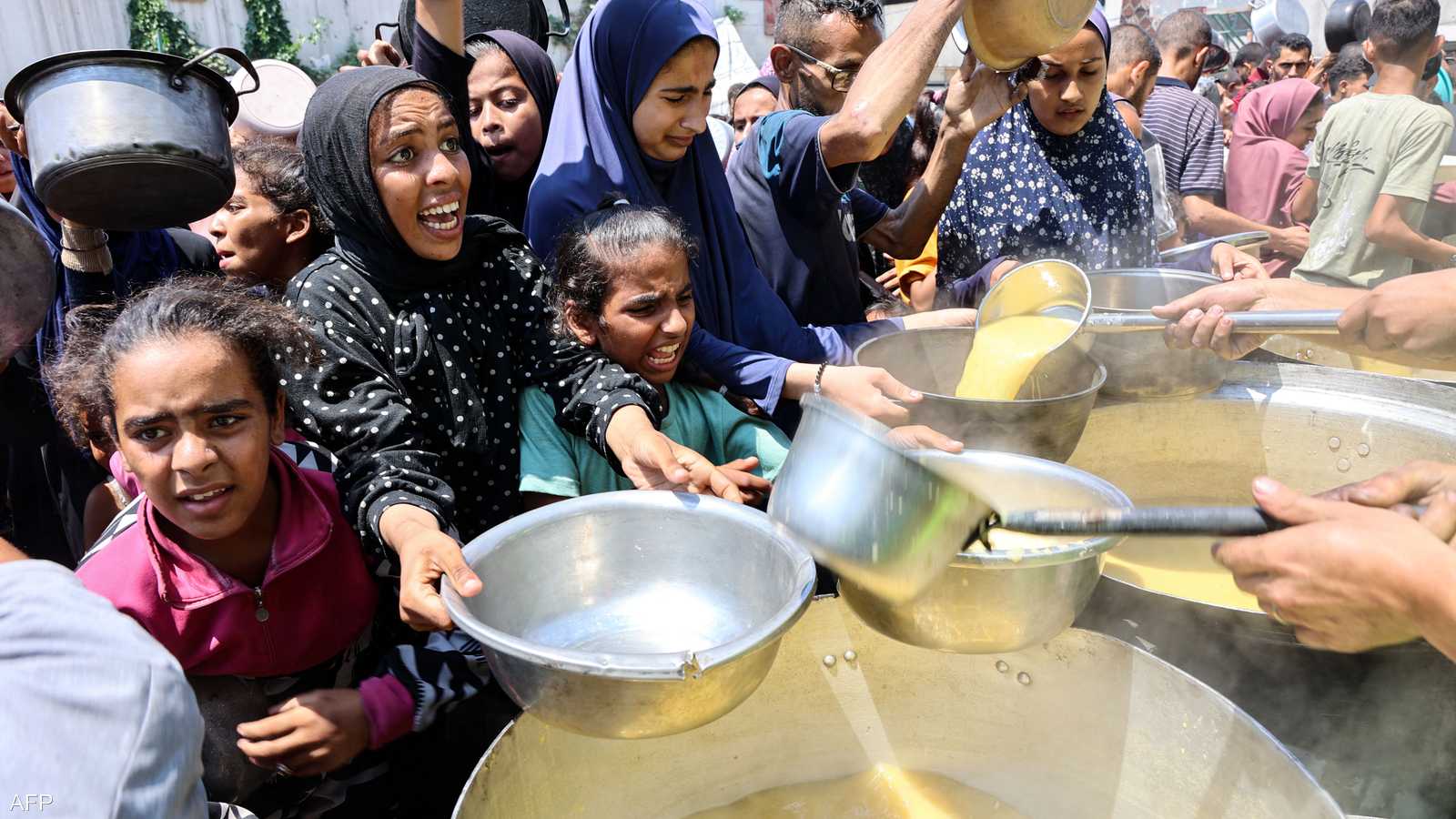 غزة تحت خطر المجاعة