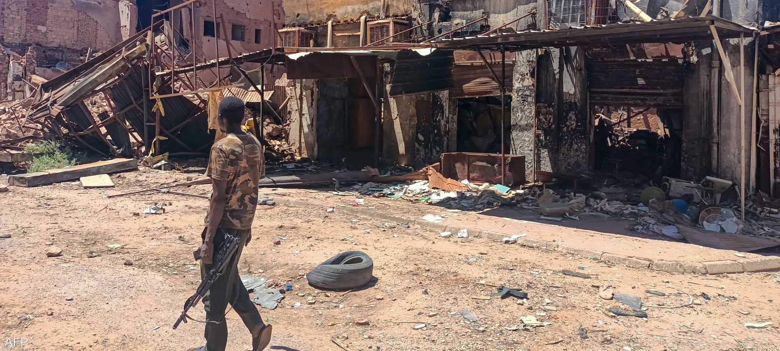 أرشيفية.. آثار الدمار جرّاء الحرب في الخرطوم