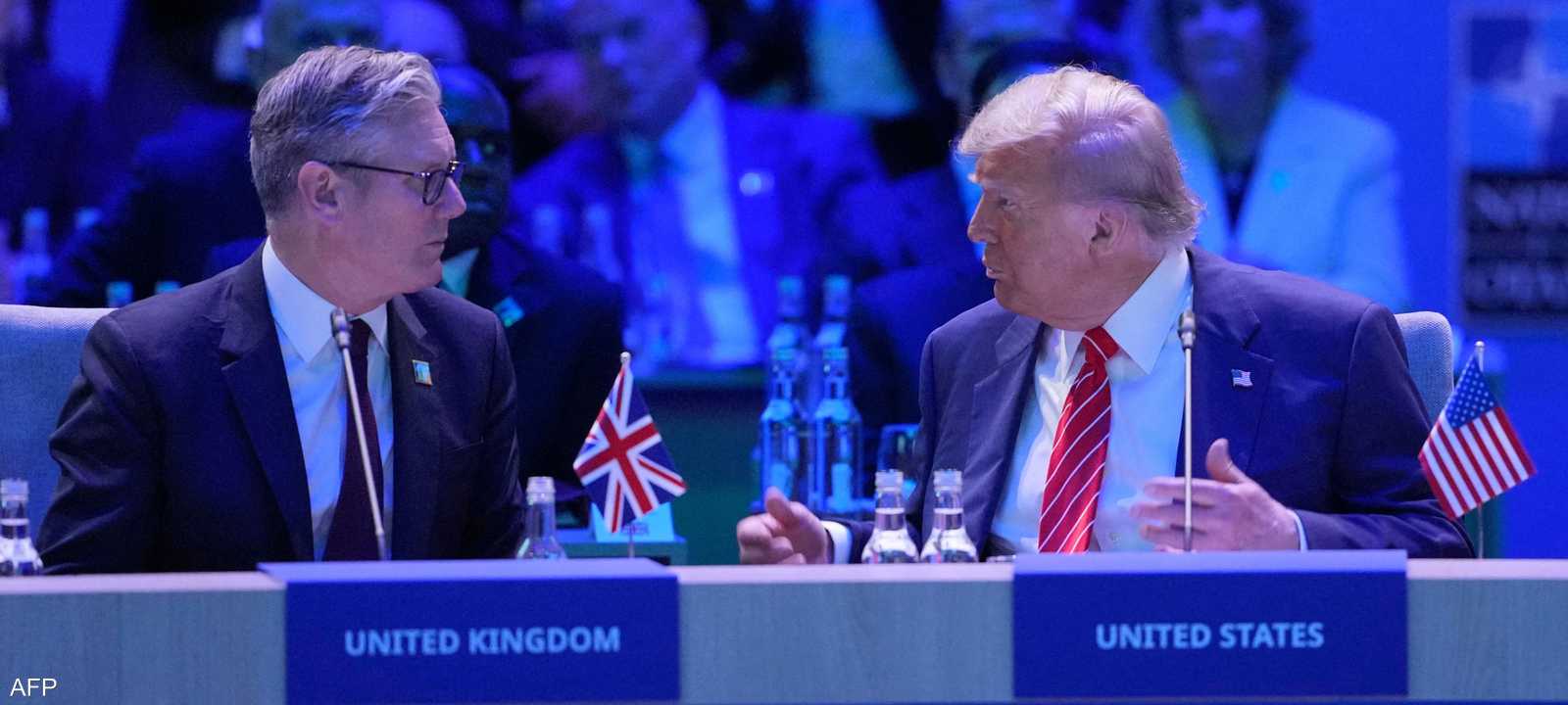 ترامب وستارمر