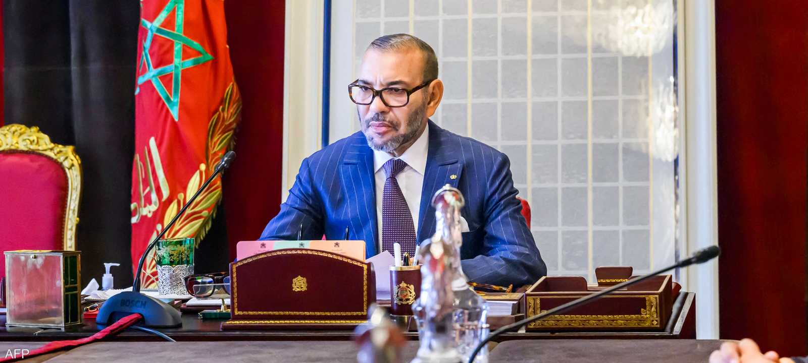 الملك المغربي محمد السادس