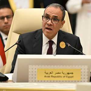 وزير الخارجية المصري بدر عبد العاطي