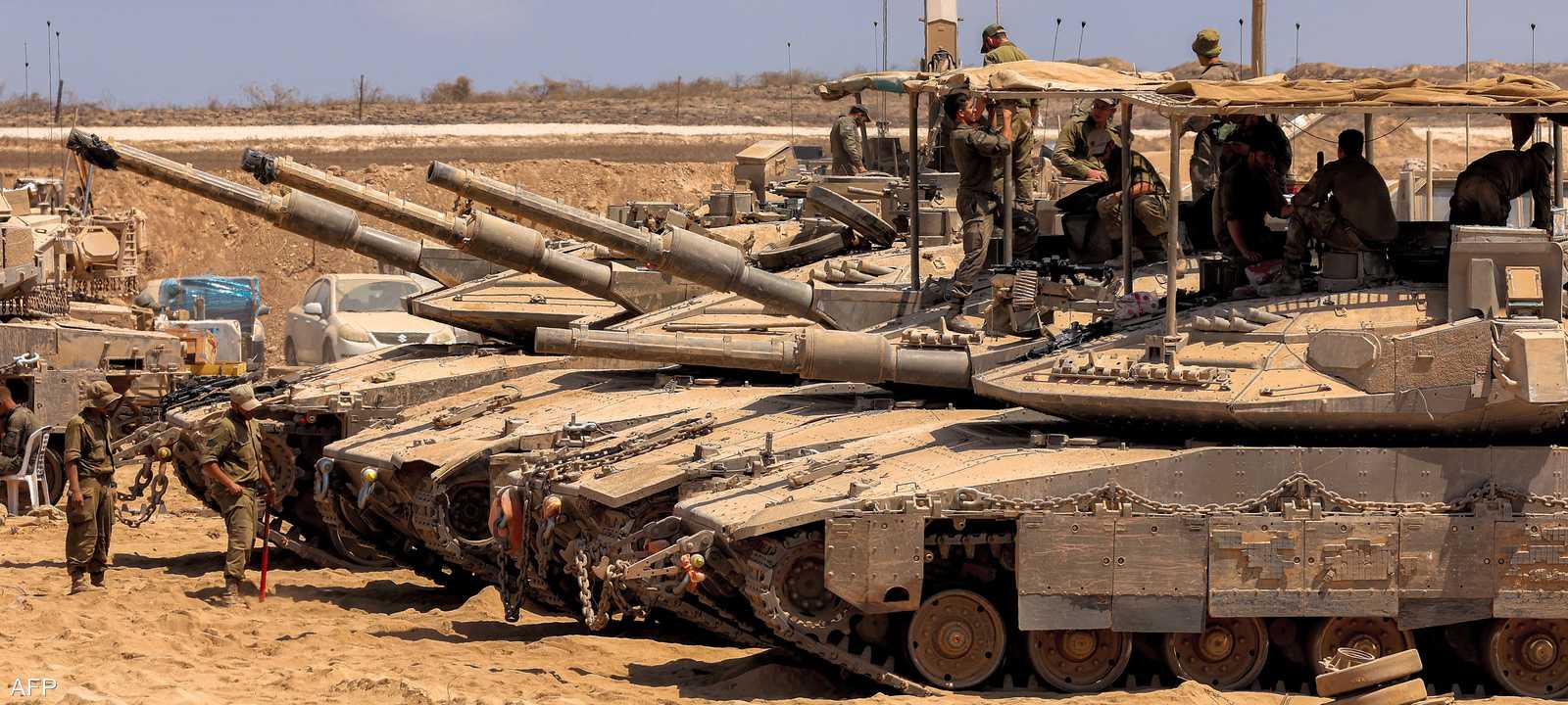 الجيش الإسرائيلي يستعد لاحتلال قطاع غزة