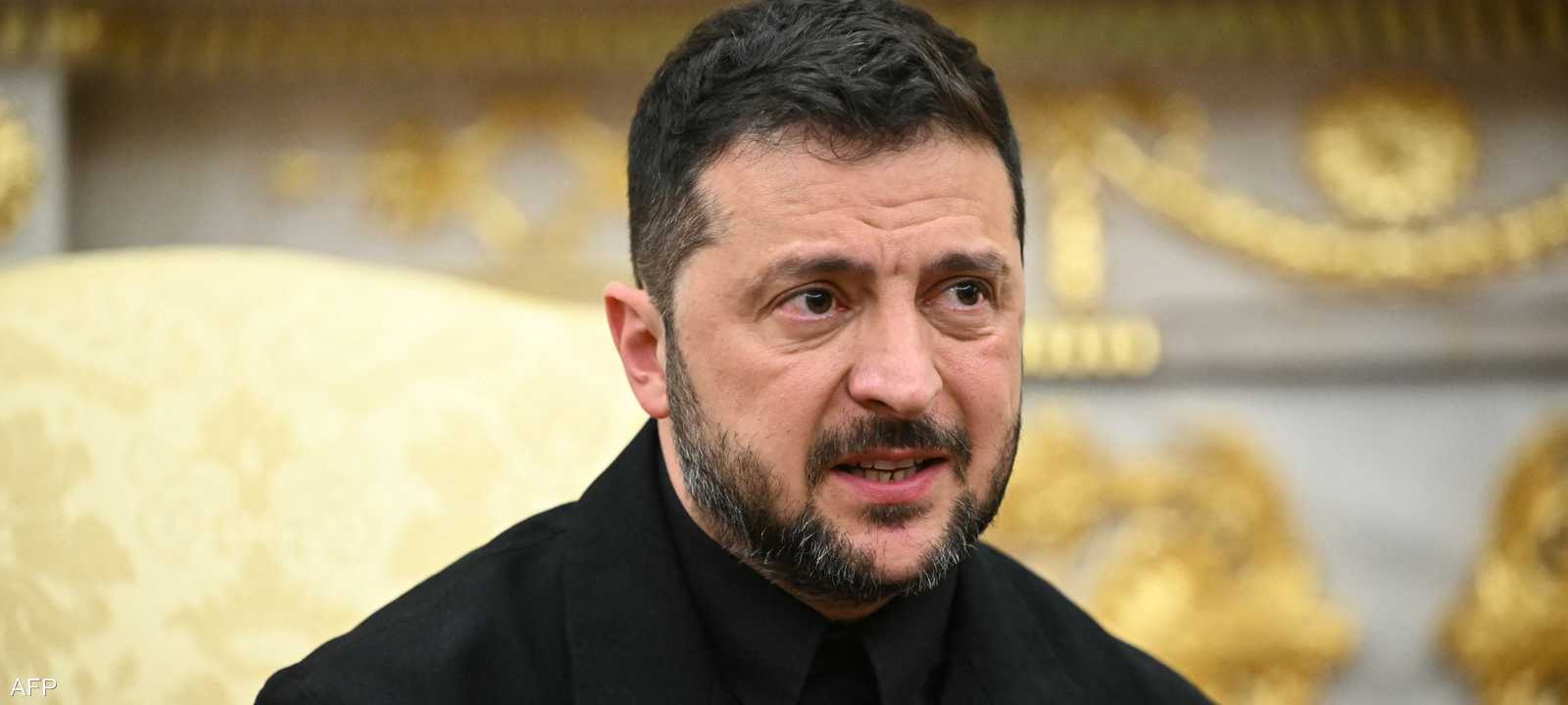 الرئيس الأوكراني فولوديمير زيلينسكي