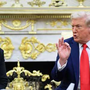 الرئيس الأميركي ترامب والأوكراني زيلينسكي